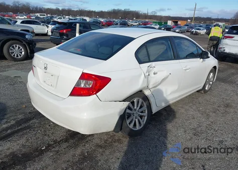 2012 Honda Civic Ex from USA, damaged, VIN 19XFB2F89CE366631